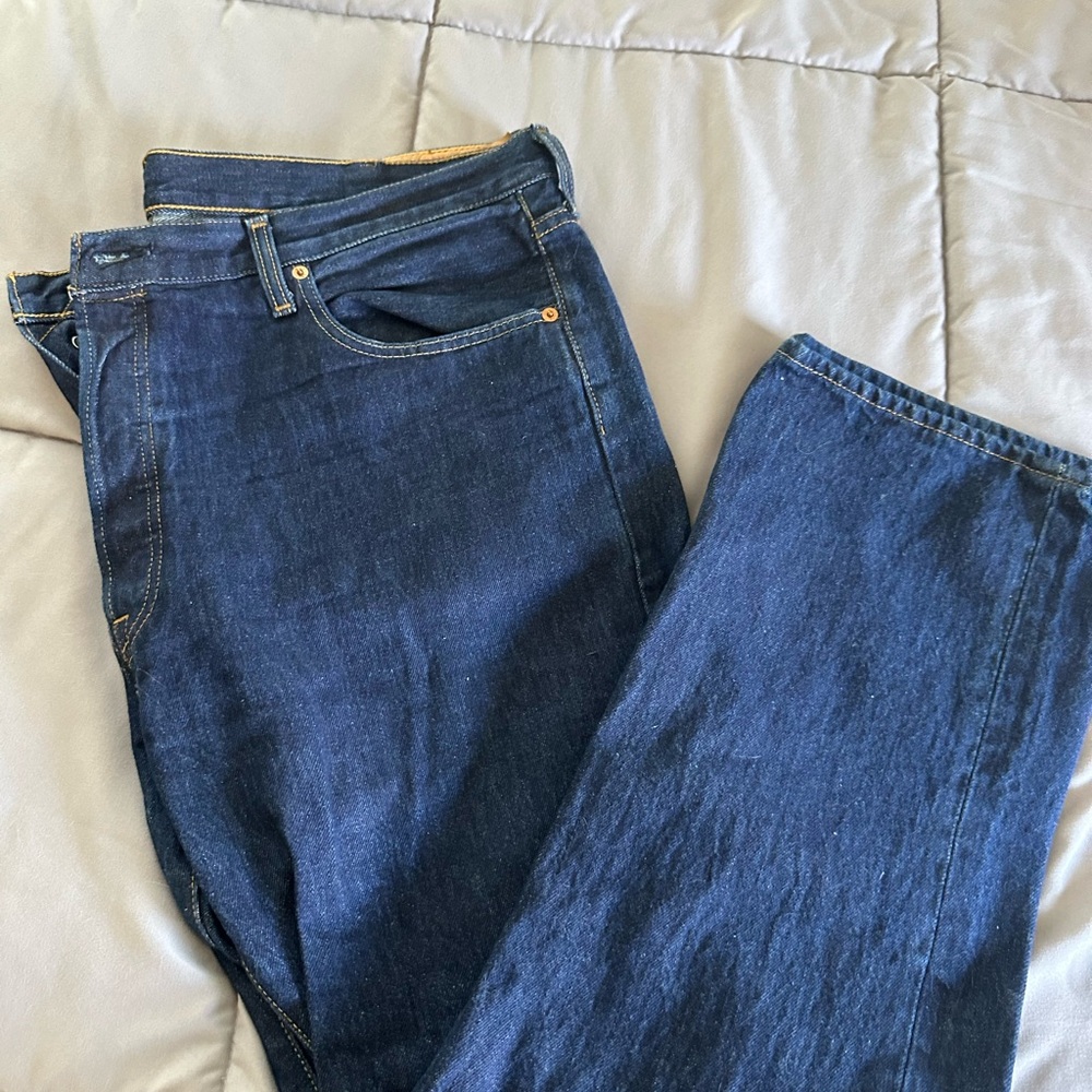 Men’s Levi's Straight Blue Jeans Timeless Comfort